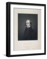 Portrait of John Flaxman, C1800-Richard Woodman-Framed Giclee Print