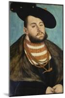 Portrait of John Frederick the Magnanimous, Elector of Ernestine of Saxony-Lucas Cranach the Elder-Mounted Giclee Print