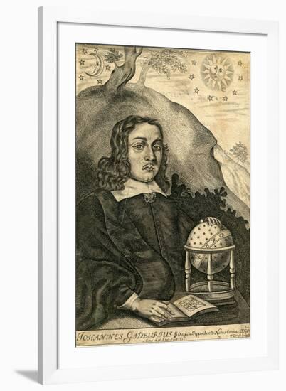 Portrait of John Gadbury, 1627-null-Framed Giclee Print