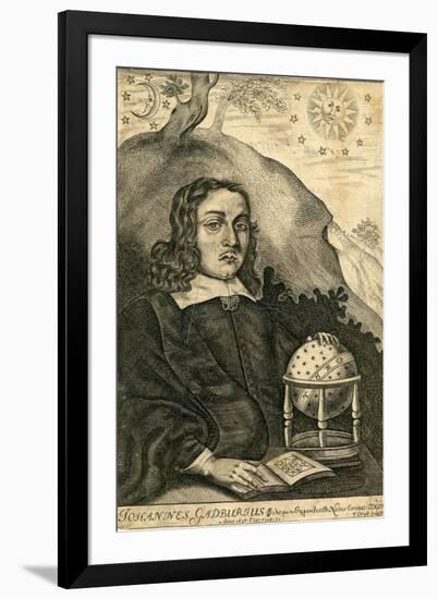 Portrait of John Gadbury, 1627-null-Framed Giclee Print