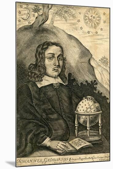 Portrait of John Gadbury, 1627-null-Mounted Giclee Print