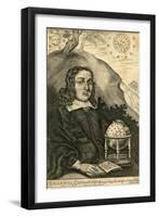 Portrait of John Gadbury, 1627-null-Framed Giclee Print