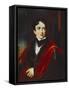 Portrait of John George Lambton, 1st Earl of Durham, Gcb, Mp (1792-1840), in a Dark Coat, with a…-Thomas Lawrence (After)-Framed Stretched Canvas