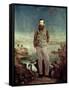 Portrait of John Hanning Speke (1827-64)-James Watney Wilson-Framed Stretched Canvas