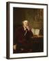 Portrait of John Hunter-Sir Joshua Reynolds-Framed Giclee Print