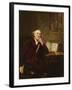 Portrait of John Hunter-Sir Joshua Reynolds-Framed Giclee Print