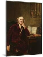 Portrait of John Hunter-Sir Joshua Reynolds-Mounted Giclee Print