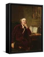 Portrait of John Hunter-Sir Joshua Reynolds-Framed Stretched Canvas