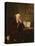 Portrait of John Hunter-Sir Joshua Reynolds-Stretched Canvas