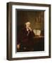 Portrait of John Hunter-Sir Joshua Reynolds-Framed Giclee Print