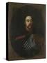 Portrait of John III Sobieski (1629-169), King of Poland and Grand Duke of Lithuania, Ca 1685-null-Stretched Canvas