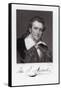 Portrait of John James Audubon-John Sartain-Framed Stretched Canvas