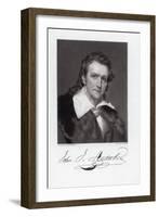 Portrait of John James Audubon-John Sartain-Framed Giclee Print