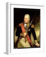 Portrait of John Jervis (1735-1823) First Earl of St. Vincent, C.1805-Sir William Beechey-Framed Giclee Print