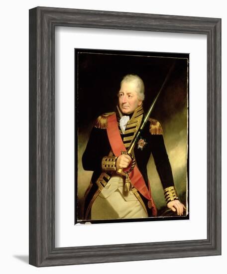 Portrait of John Jervis (1735-1823) First Earl of St. Vincent, C.1805-Sir William Beechey-Framed Giclee Print