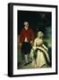 Portrait of John Julius Angerstein and His Second Wife Eliza, circa 1792-Thomas Lawrence-Framed Giclee Print