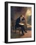 Portrait of John Keats (After Joseph Severn)-William Hilton-Framed Giclee Print