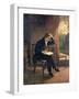 Portrait of John Keats (After Joseph Severn)-William Hilton-Framed Giclee Print