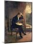 Portrait of John Keats (After Joseph Severn)-William Hilton-Mounted Giclee Print