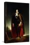 Portrait of John Kemble as Hamlet-Thomas Lawrence-Stretched Canvas