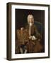 Portrait of John, Lord Henry (1696-1743) with the Purse of Lord Privy Seal-Jean-Baptiste Loo-Framed Giclee Print