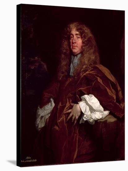 Portrait of John Maitland, 1st Duke of Lauderdale (1616-82) C.1665-Sir Peter Lely-Stretched Canvas