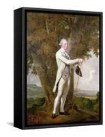 Portrait of John Milnes, 12th Duke of St. Albans-Joseph Wright of Derby-Framed Stretched Canvas