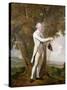 Portrait of John Milnes, 12th Duke of St. Albans-Joseph Wright of Derby-Stretched Canvas