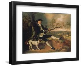 Portrait of John Pamplin. Probably About 1752-Thomas Gainsborough-Framed Premium Giclee Print