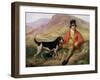 Portrait of John Peel (1776-1854) with One of His Hounds-Ramsay Richard Reinagle-Framed Giclee Print