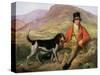 Portrait of John Peel (1776-1854) with One of His Hounds-Ramsay Richard Reinagle-Stretched Canvas