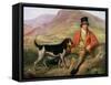 Portrait of John Peel (1776-1854) with One of His Hounds-Ramsay Richard Reinagle-Framed Stretched Canvas