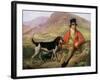 Portrait of John Peel (1776-1854) with One of His Hounds-Ramsay Richard Reinagle-Framed Giclee Print