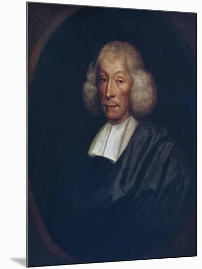 Portrait of John Ray (Black Notley, 1627-1705), British Naturalist-null-Mounted Giclee Print