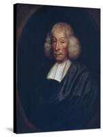 Portrait of John Ray (Black Notley, 1627-1705), British Naturalist-null-Stretched Canvas