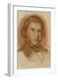 Portrait of John Ruskin, 1861-Dante Gabriel Charles Rossetti-Framed Giclee Print