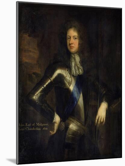 Portrait of John Sheffield-Godfrey Kneller-Mounted Giclee Print