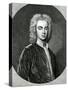 Portrait of John Stanley (1712-86)-null-Stretched Canvas