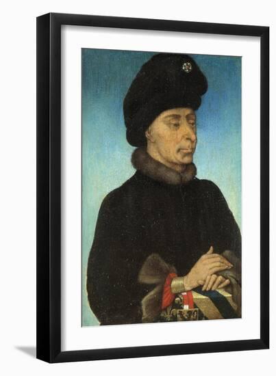 Portrait of John the Fearless, Duke of Burgundy, Mid of the 15th C-null-Framed Giclee Print