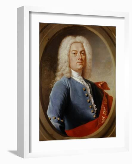 Portrait of John Tucker-Alexis Simon Belle-Framed Giclee Print