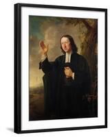 Portrait of John Wesley, c.1766-Nathaniel Hone-Framed Giclee Print