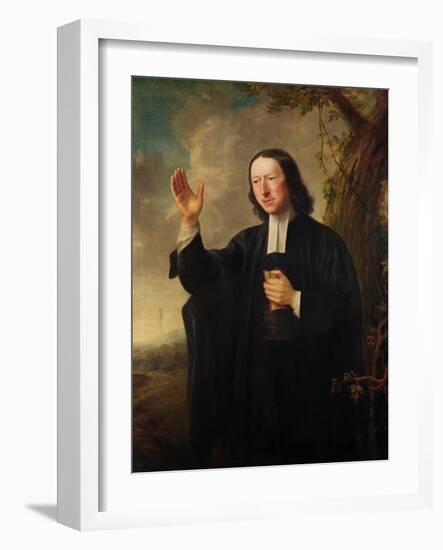 Portrait of John Wesley, c.1766-Nathaniel Hone-Framed Giclee Print