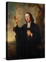 Portrait of John Wesley, c.1766-Nathaniel Hone-Stretched Canvas