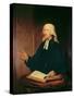 Portrait of John Wesley-William Hamilton-Stretched Canvas