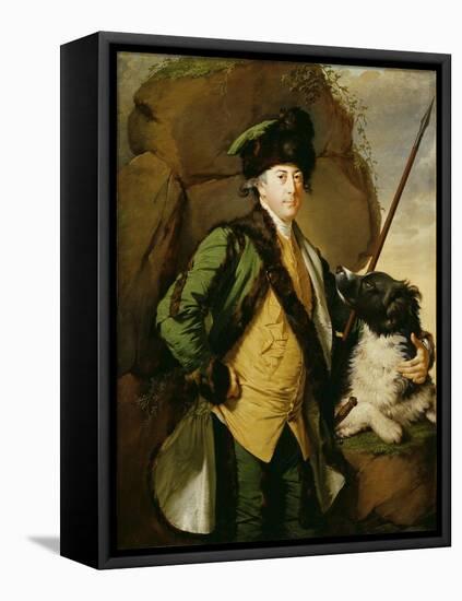 Portrait of John Whetham of Kirklington (1731-81), 1779-1780-Joseph Wright of Derby-Framed Stretched Canvas