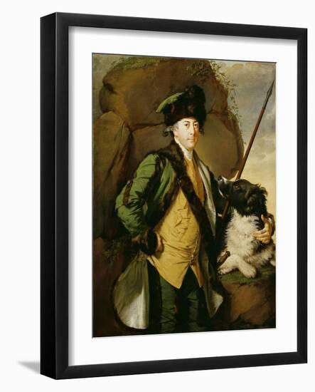 Portrait of John Whetham of Kirklington (1731-81), 1779-1780-Joseph Wright of Derby-Framed Giclee Print