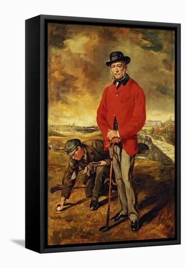 Portrait of John Whyte Melville, 1874-Sir Francis Grant-Framed Stretched Canvas