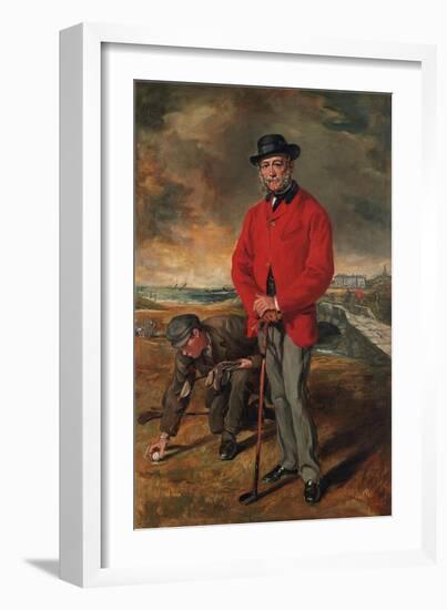 Portrait of John Whyte-Melville, of Bennochy and Strathkinness (1797-188)-Francis Grant-Framed Giclee Print