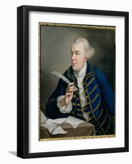 Portrait of John Wilkes (1727-97) C.1768-Robert Edge Pine-Framed Giclee Print