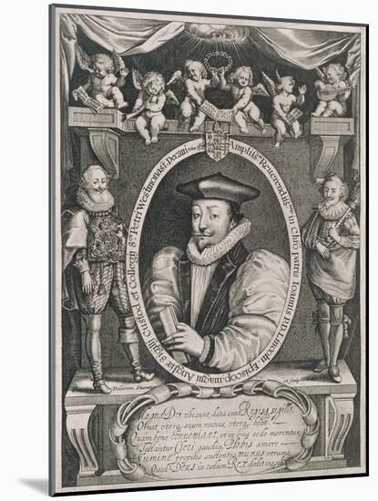Portrait of John Williams (1582-1650) Bishop of Lincoln and Dean of Westminster-Francis Delaram-Mounted Giclee Print